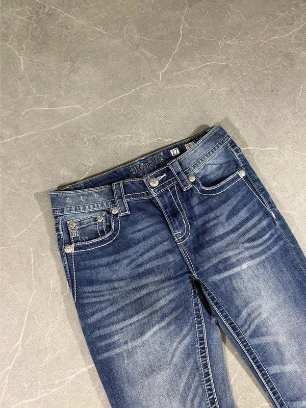 Miss Me Low waist Bootcut Y2k 2000style Denim/Jeans (S)