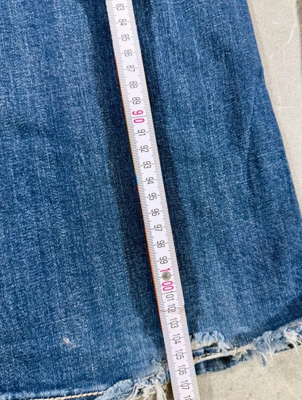 Miss Me Low Waist Bootcut Jeans Y2k Blau 2000style (M)